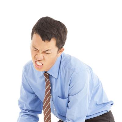 What symptom is urgent urination