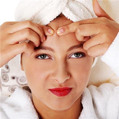 How does total length acne do on the face?